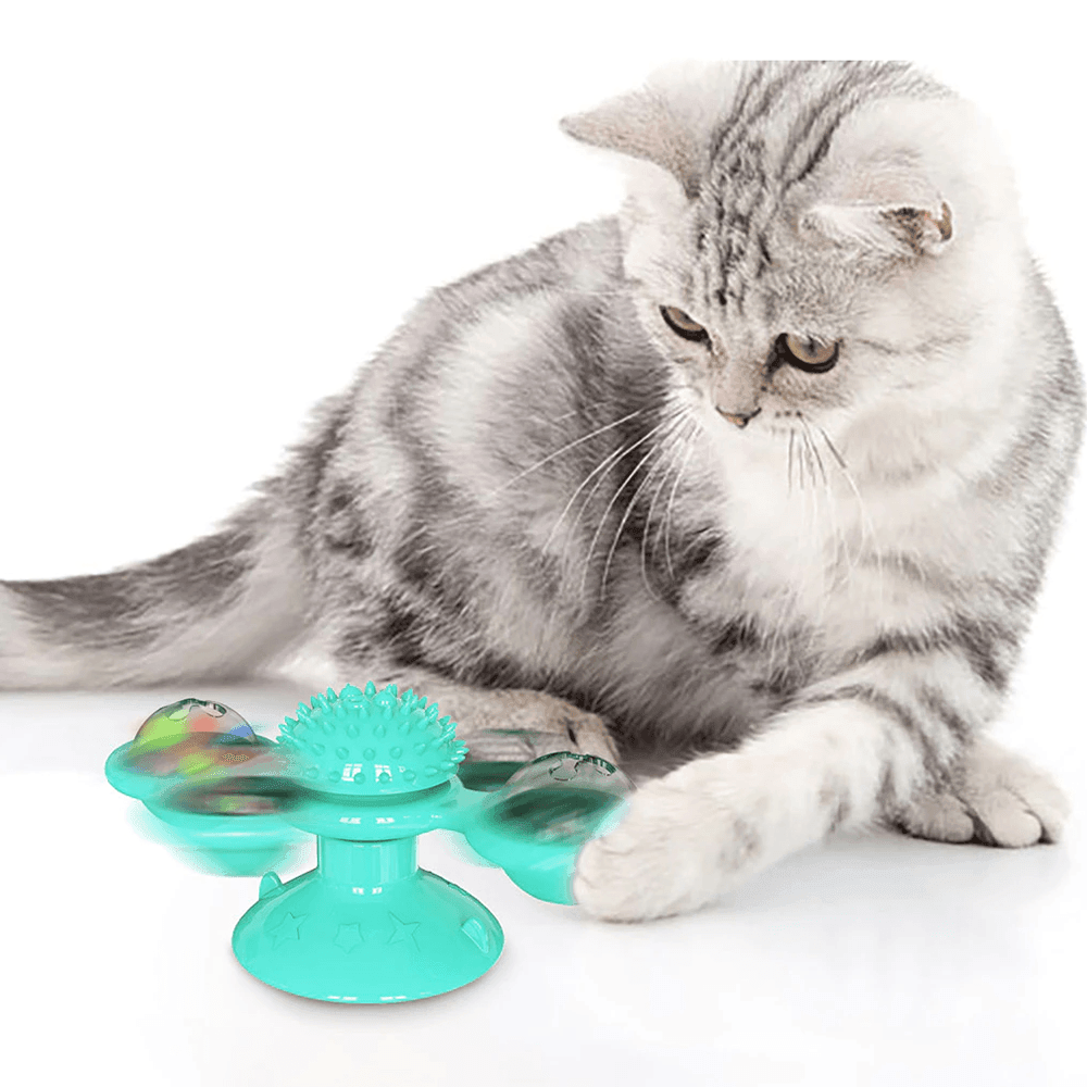 Brinquedo Giratório Happy Cat - AzulDirecty