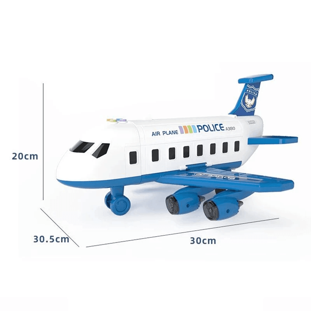 Avião 4 em 1 Fun Play - AzulDirecty