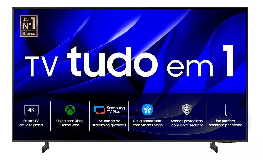 Smart TV 50DU8000 50'' Crystal UHD 4K 2024 Cor Cinza Titan Samsung 127V/220V - AzulDirecty