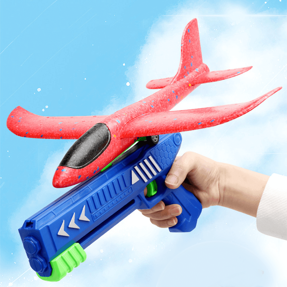 Lançador de Avião FlyToy - AzulDirecty