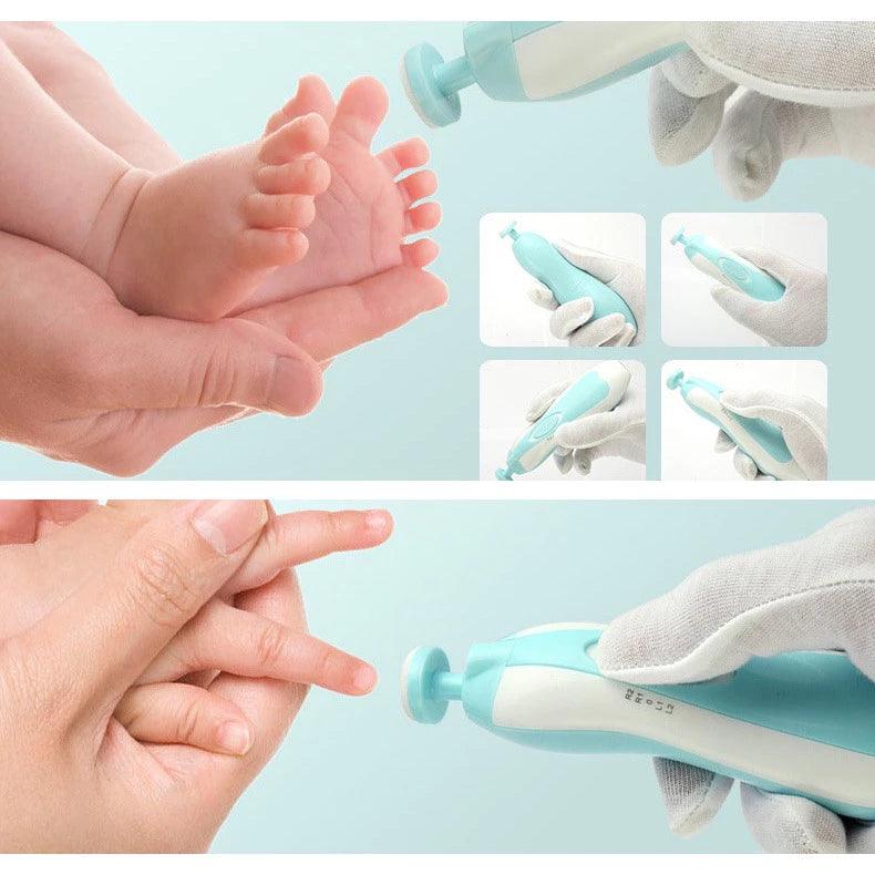 Lixa De Unha para Bebê Elétrica - AzulDirecty